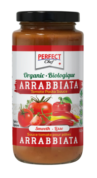 Perfect Chef Organic Arrabbiata Pasta Sauce - 740ml x 6