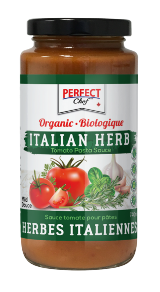 Perfect Chef Organic Italian Herb Pasta Sauce - 740ml x 6