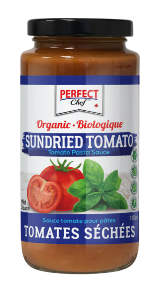 Perfect Chef Organic Sundried Tomato Pasta Sauce - 740ml x 6