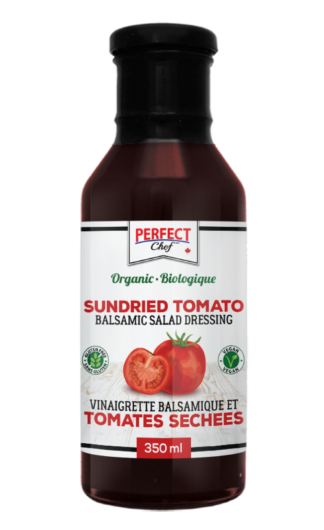 Perfect Chef Organic Balsamic Sundried Tomato Dressing - 350ml x 6