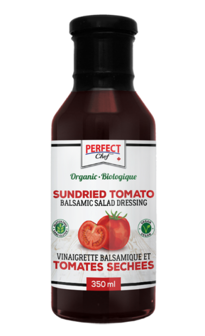 Perfect Chef Organic Balsamic Sundried Tomato Dressing - 350ml x 6