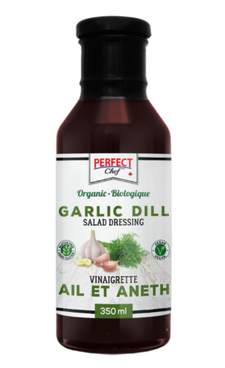 Perfect Chef Organic Garlic Dill Dressing - 350ml x 6