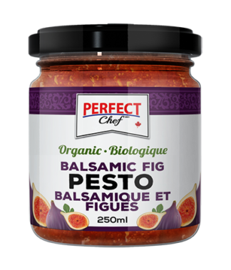 Perfect Chef Organic Balsamic Fig Pesto - 250ml x 12