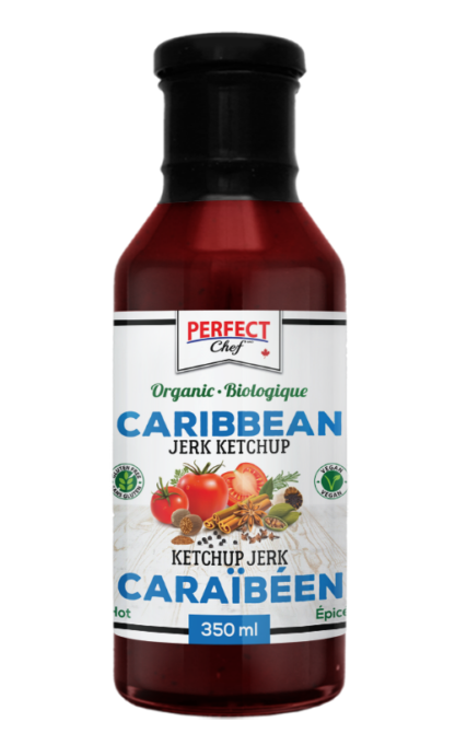 Perfect Chef Organic Caribbean Ketchup - 350ml x 6