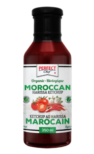 Perfect Chef Organic Moroccan Ketchup - 350ml x 6