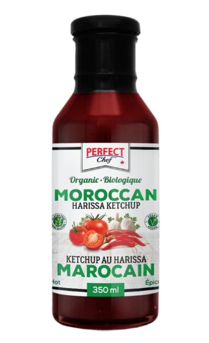 Perfect Chef Organic Moroccan Ketchup - 350ml x 6