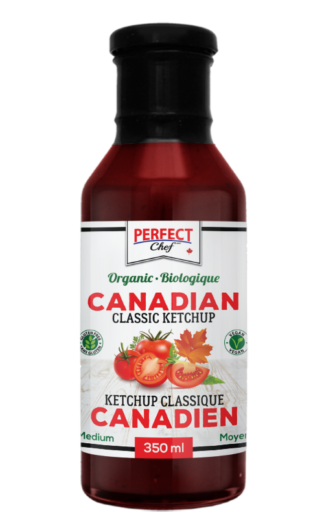 Perfect Chef Organic Canadian Ketchup - 350ml x 6