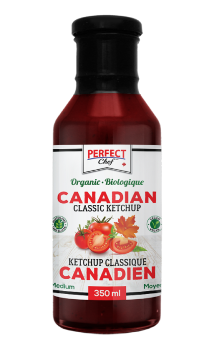 Perfect Chef Organic Canadian Ketchup - 350ml x 6