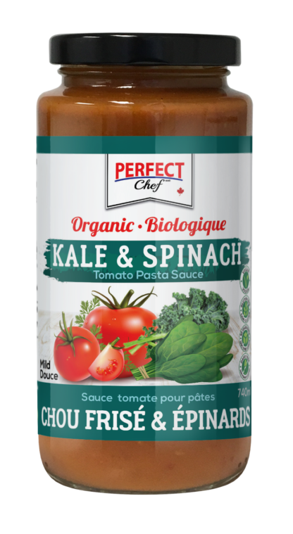 Perfect Chef Organic Kale & Spinach Pasta Sauce - 740ml x 6