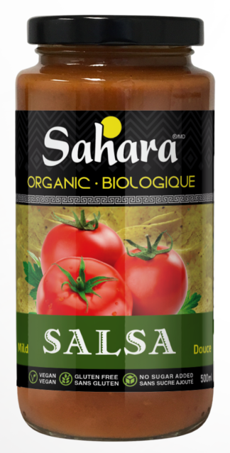 Sahara Organic Mild Salsa - 500ml x 12