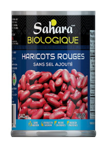 Sahara Organic Red Kidney Beans - 540ml x 12 - Image 2