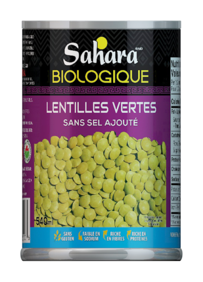 Sahara Organic Lentils - 540ml x 12 - Image 2