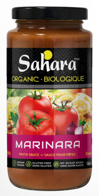 Sahara Organic Marinara Pasta Sauce - 740ml x 6