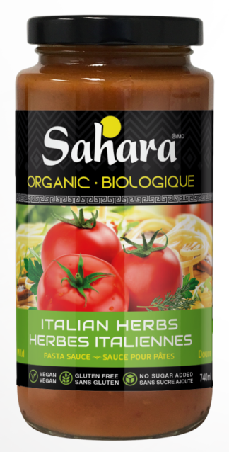 Sahara Organic Italian Herb Pasta Sauce - 740ml x 6