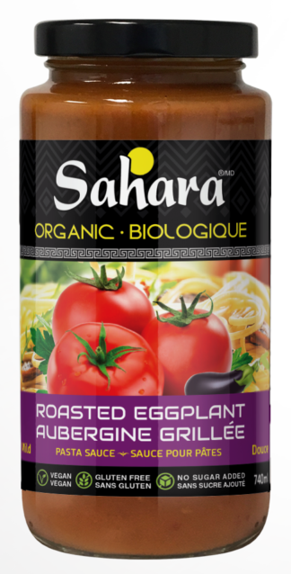 Sahara Organic Roasted Eggplant Pasta Sauce - 740ml x 6